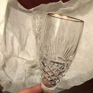 RARE-NEW Waterford Crystal “First Light” Flute Set